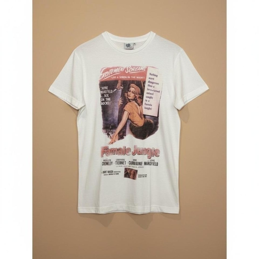 Radio Days‎ Female Jungle Movie Poster Tee Size M NWOT
